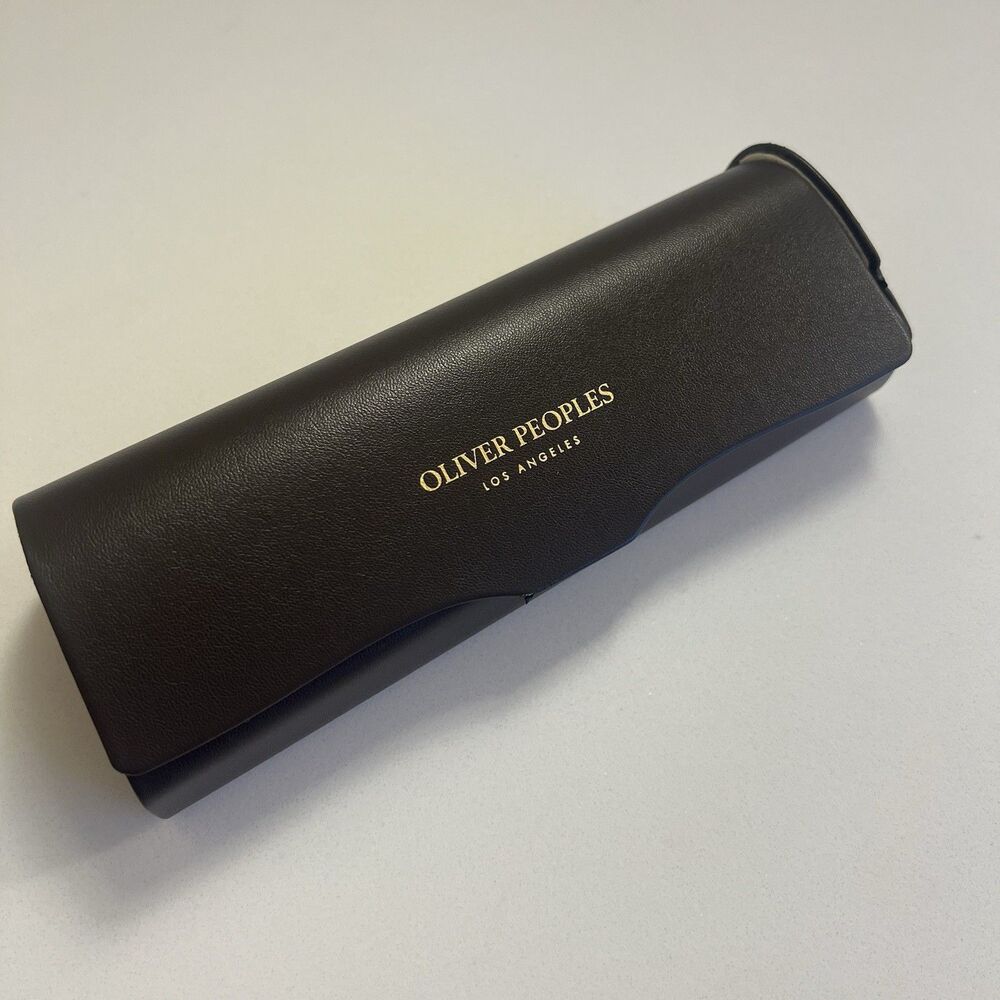 Oliver Peoples Los Angeles Dark Brown Hard Case Eyeglasses Sunglasses